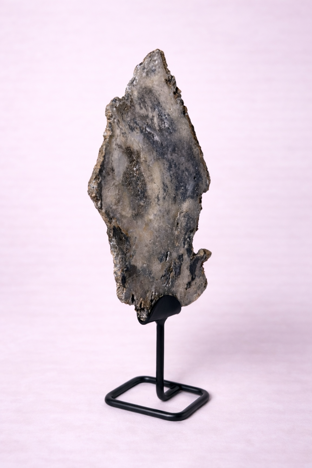 Agaatschijf op standaard