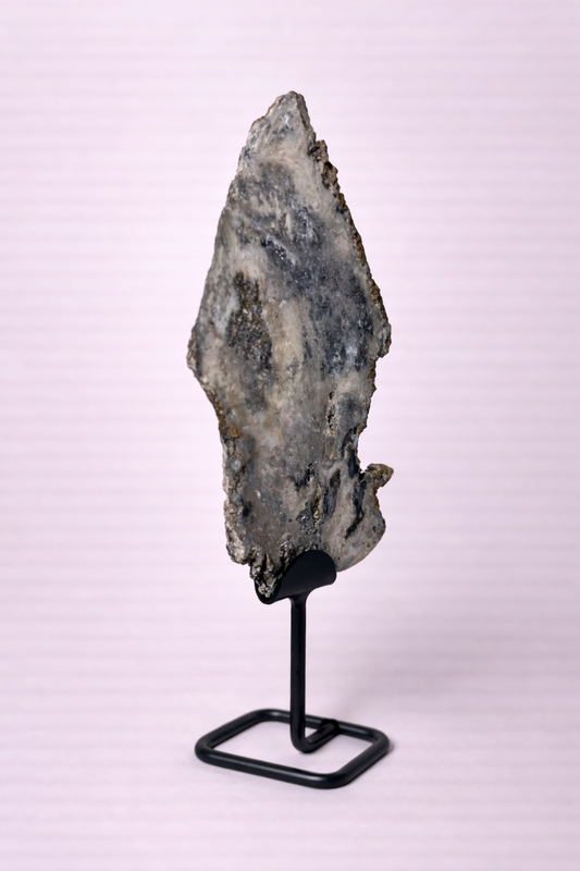 Agaatschijf op standaard